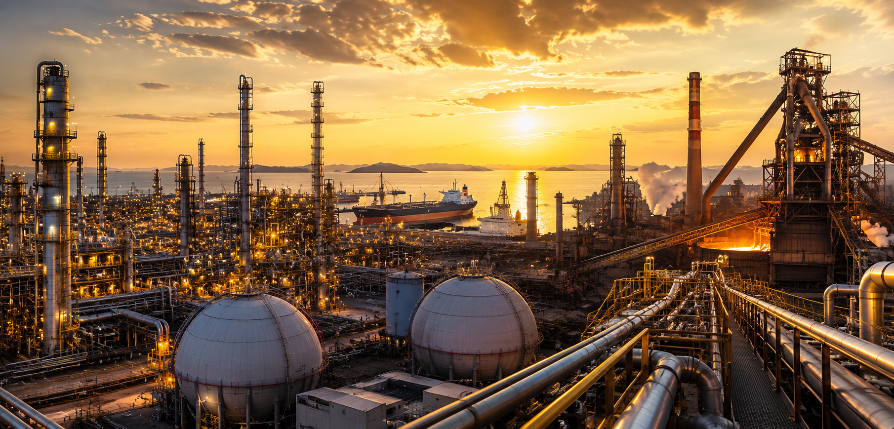 Oil, Petrochemical and Steel Industries